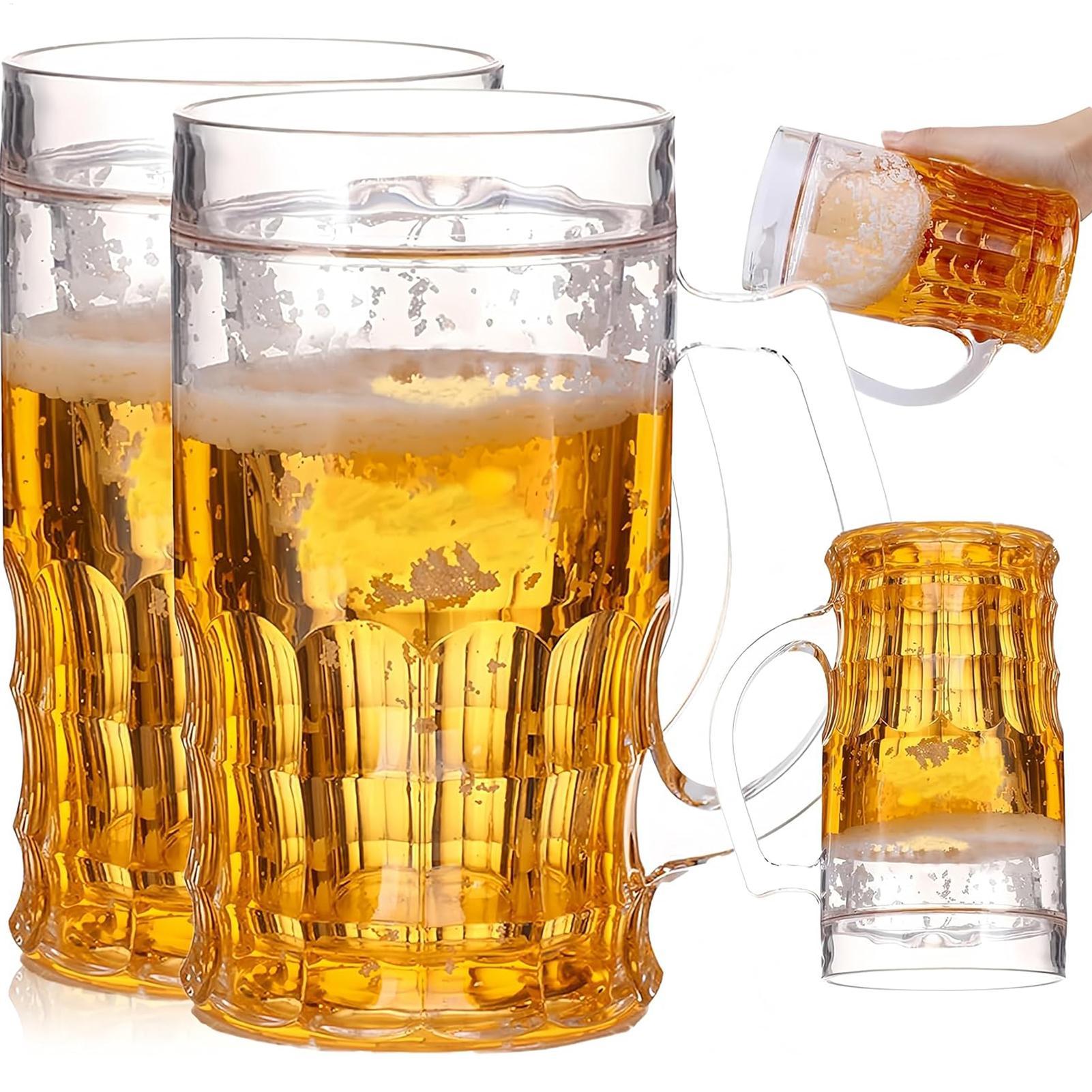 Prank Toys - 450ml Komik Sahte Bira Kupa Bardağı