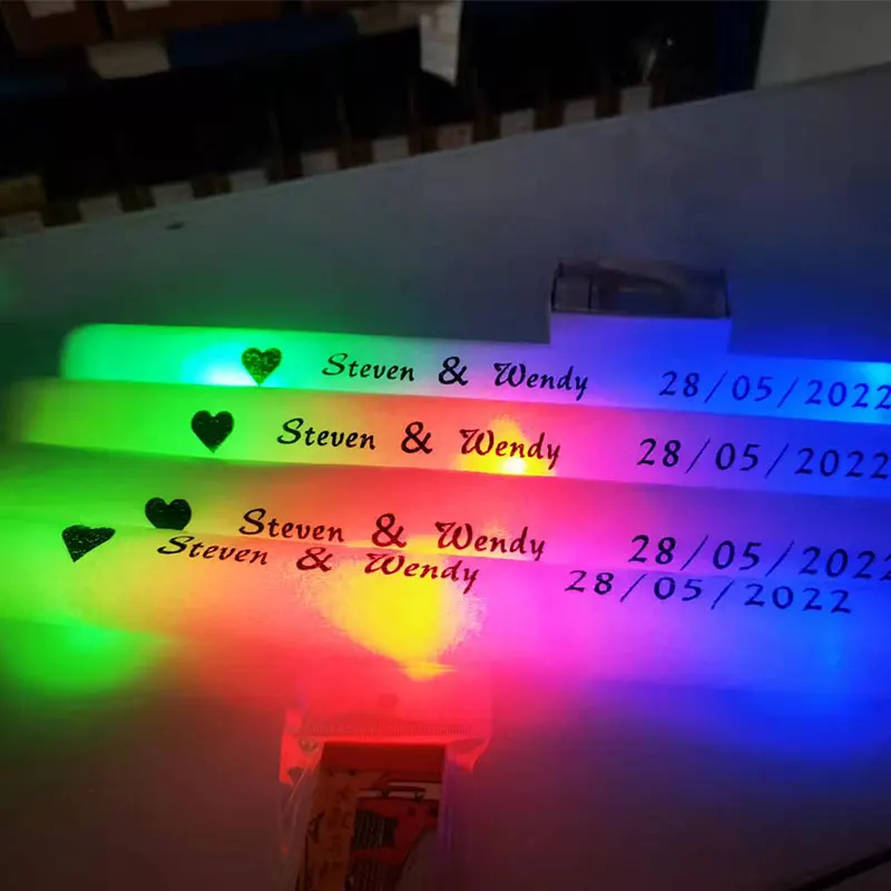 Flashing Led Foam Sticks Party - LED Işıklı Çubuklar Işıklı Köpük Çubuklar