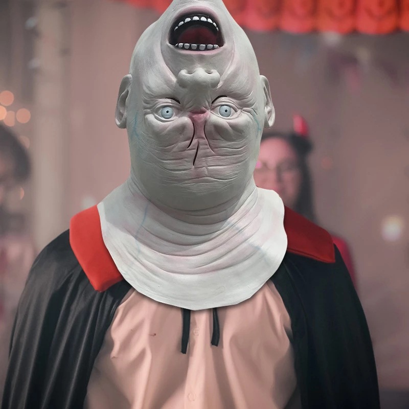 Latex Alien Mask Realistic - Gerçekçi lateks maske, korkunç büyük gagalı