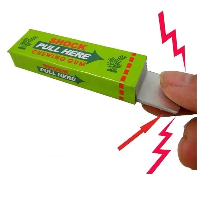 Shock Pen Prank Toy - Elektrik Şoku Şakası Çiğneme Sakızı Baş