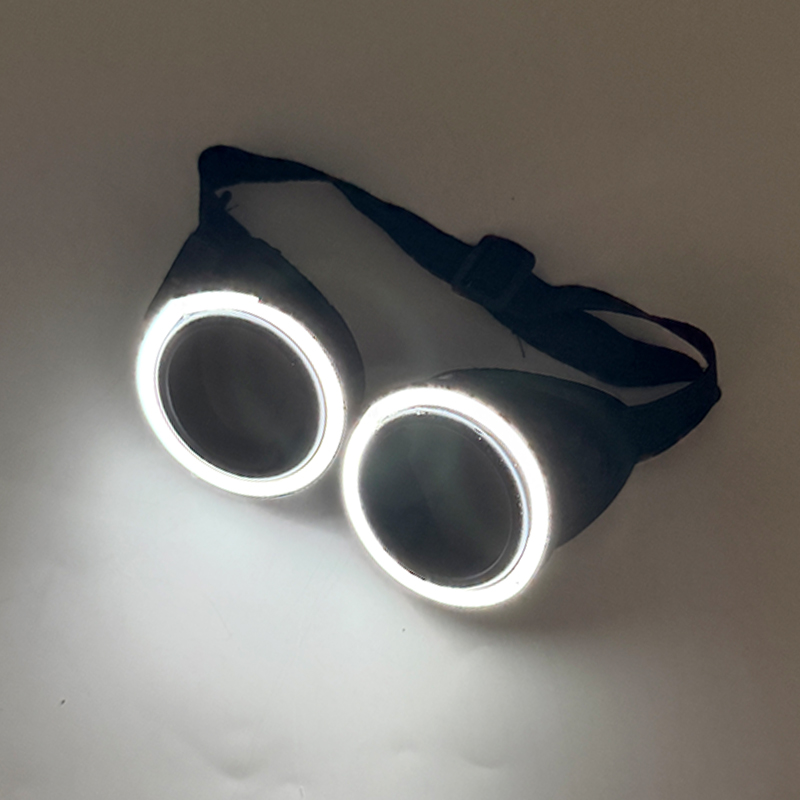 Glow In The Dark Party Glasses - Yeni Gelen Yuvarlak Şekilli LED Işıklı