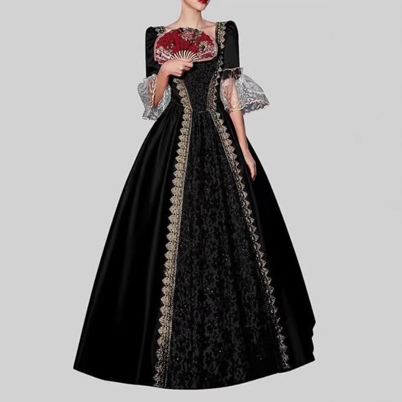 Medieval Renaissance Dress Women - S-5XL Kadın Yeni Orta Çağ Rönesans
