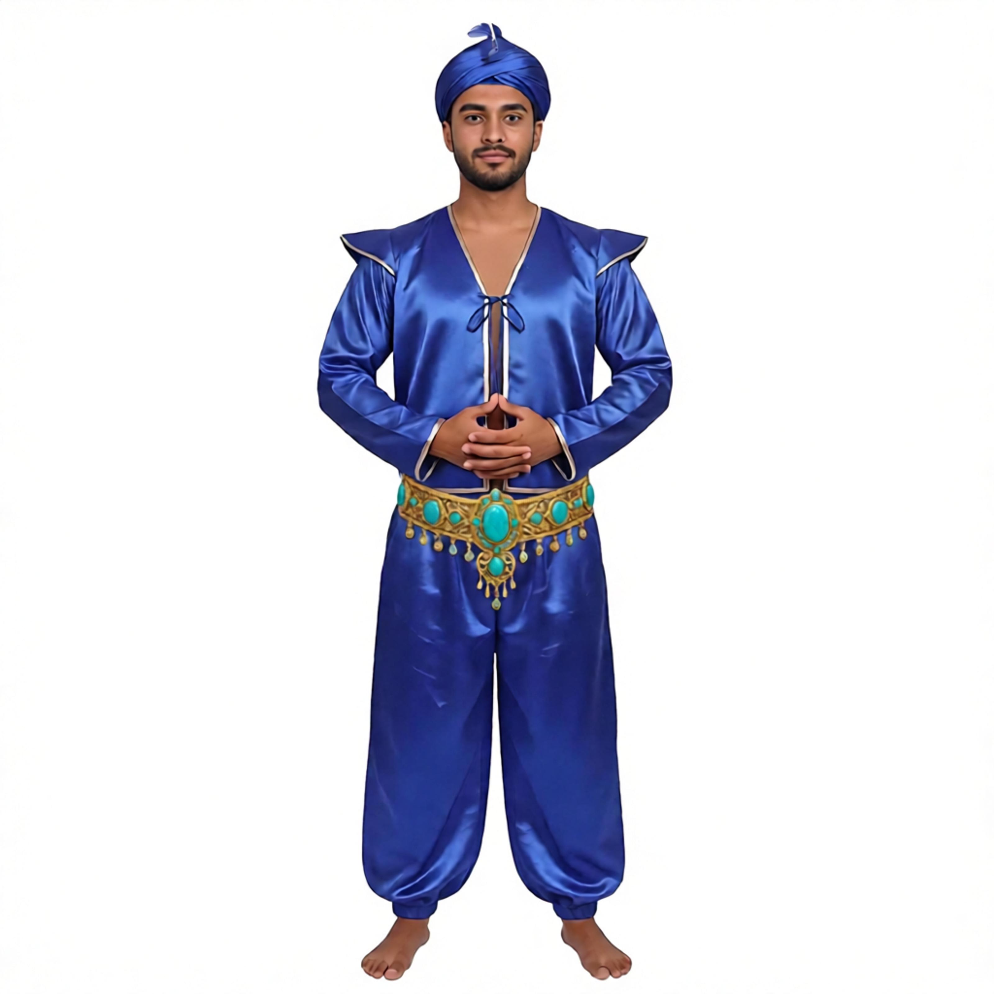Costumes - Erkekler için Arap Prens Kostümü, Kısa