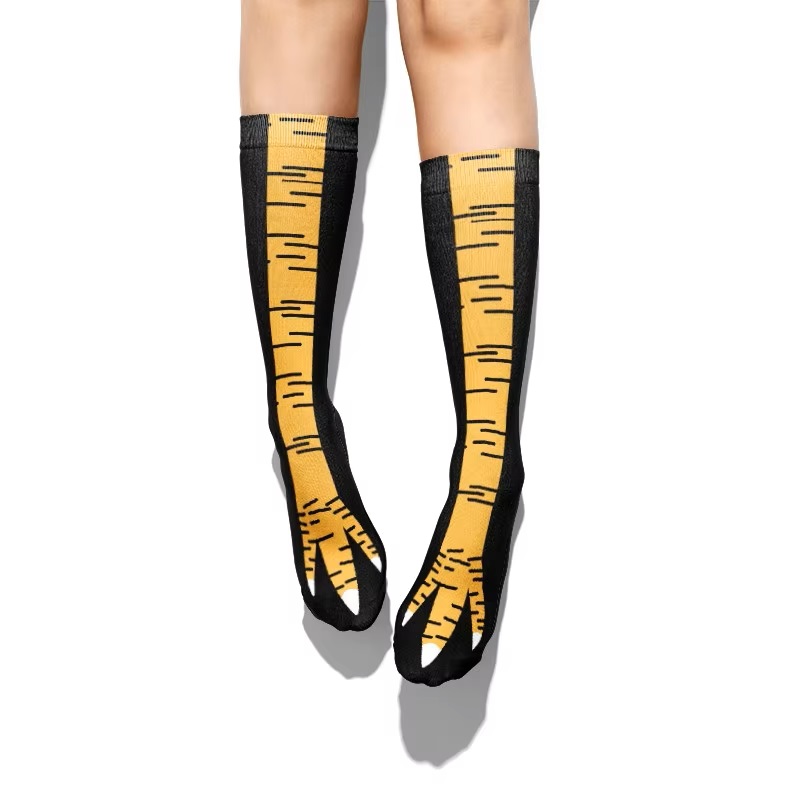 Funny Chicken Leg Socks - 3D Komik Yaratıcı Tavuk Ayağı Pençe
