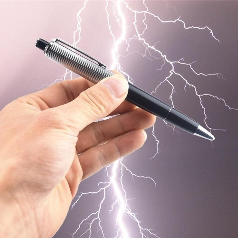 Shock Pen Prank Toy - 1 Adet Yaratıcı Fantezi Tükenmez Kalem
