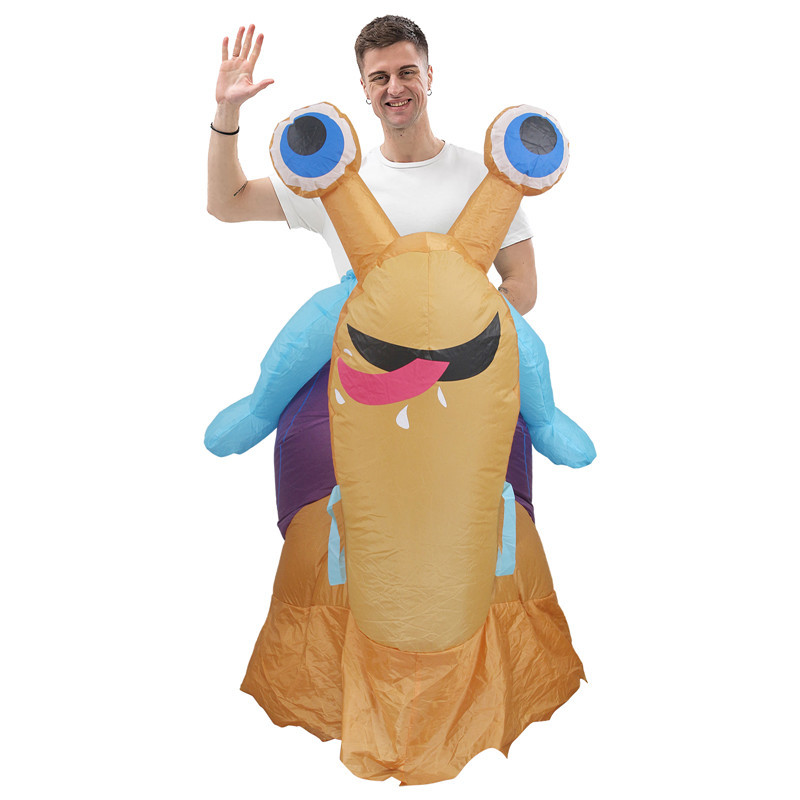 Costumes - Sürülüp Gezilen Salyangoz Şeklinde Şişirilebilir Kostümler,