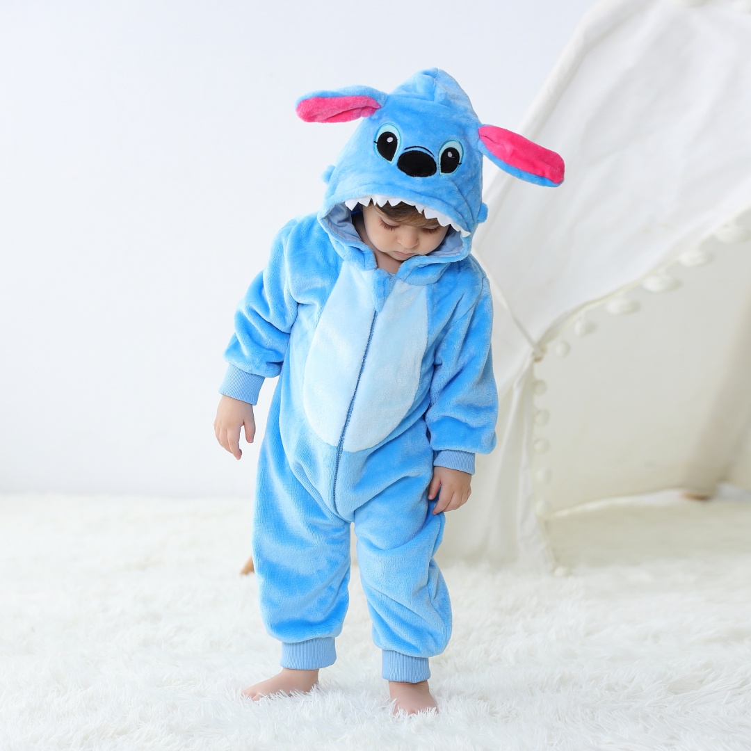 Spiderman Jumpsuit Kids - Bebek Kigurumi Dikiş Karikatür Romper Bebek