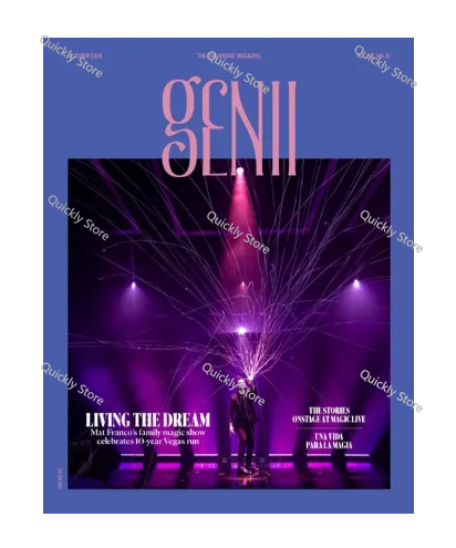 Magic Tricks - Genii Ekim 2025 Sihirbazlık numaraları (Anında