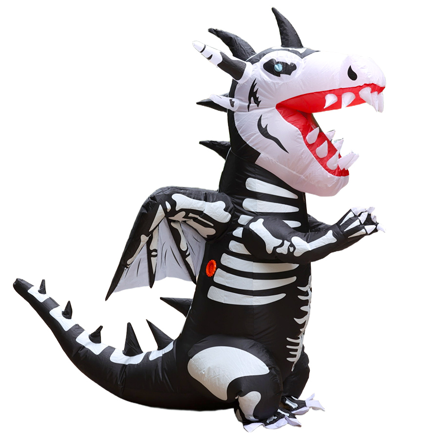 Inflatable Dinosaur Costume Adult - Cadılar Bayramı Şişme Dinozor Yetişkin Cosplay