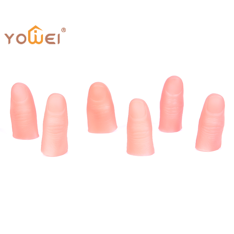 Thumb Tip Magic Trick Set - Son Model 3'lü Set Sahte Yumuşak