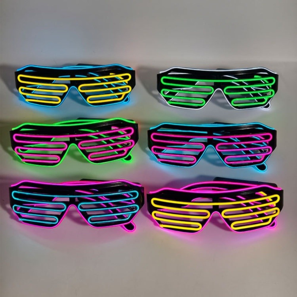 Kablosuz LED Işıklı Gözlükler  - Glow In The Dark Party Glasses incelemesi ve fiyatı