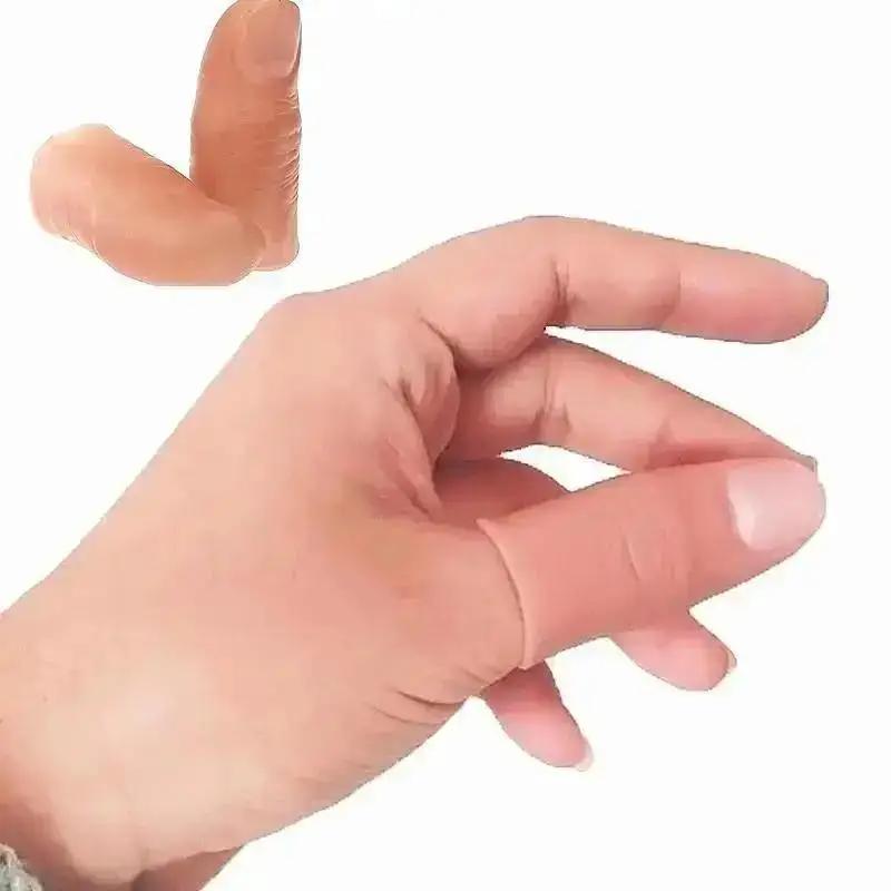 5 adet/takım Sıcak Sahte Yumuş - Thumb Tip Magic Trick Set incelemesi ve fiyatı
