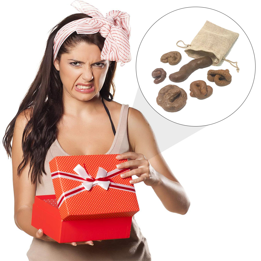 6 adet/takım Kaka Prank Oyunca - Fake Poop Gag Gift incelemesi ve fiyatı