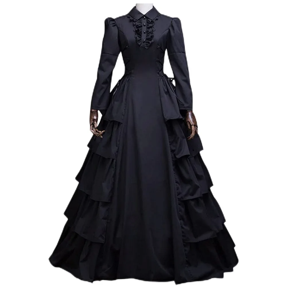 Ortaçağ Victoria Retro Prenses - Medieval Renaissance Dress Women incelemesi ve fiyatı