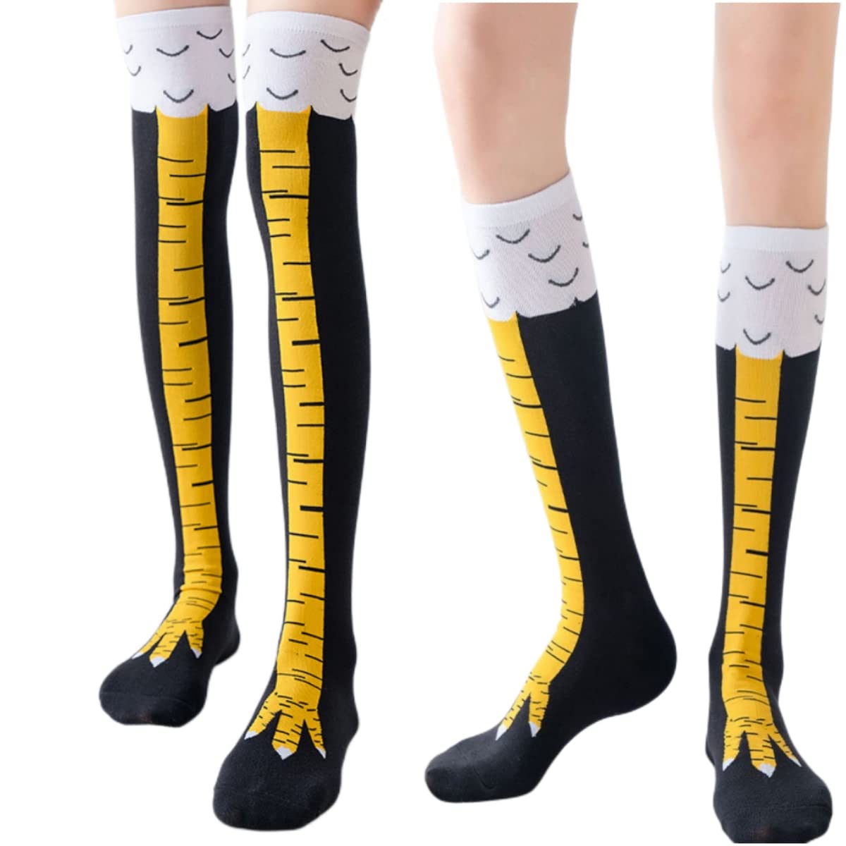 Kadın Uyluk Yüksek Çorap Tavuk - Funny Chicken Leg Socks incelemesi ve fiyatı