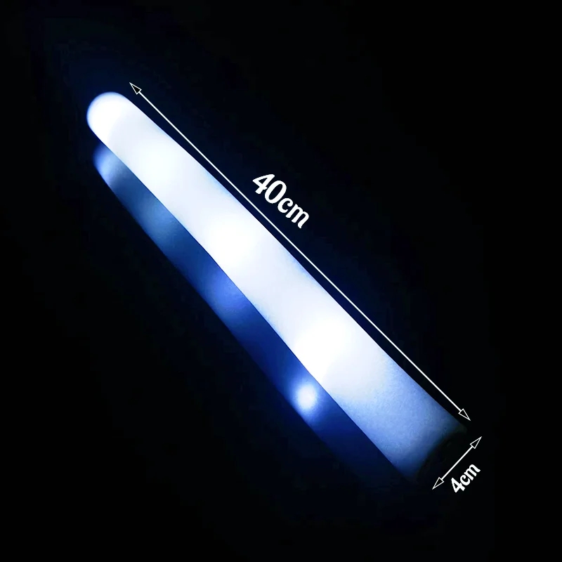 30 adet LED köpük sopa beyaz h - Flashing Led Foam Sticks Party incelemesi ve fiyatı