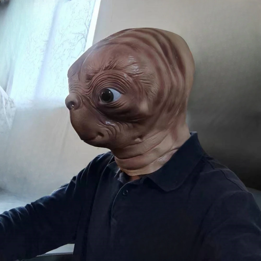 Gerçekçi ET Alien Lateks Maske - Latex Alien Mask Realistic incelemesi ve fiyatı