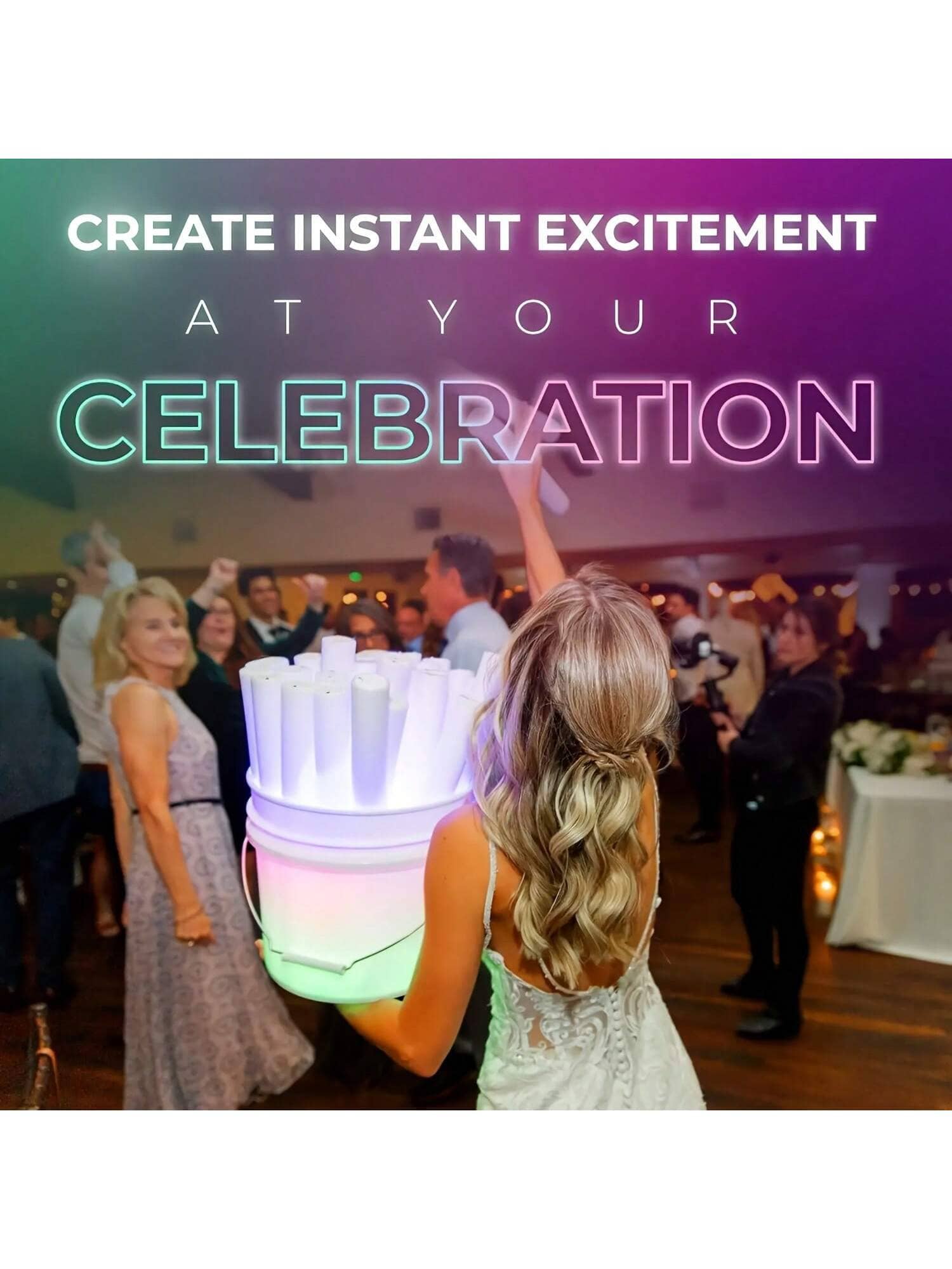 Köpük Işık Çubukları Canlı Ele - Flashing Led Foam Sticks Party incelemesi ve fiyatı