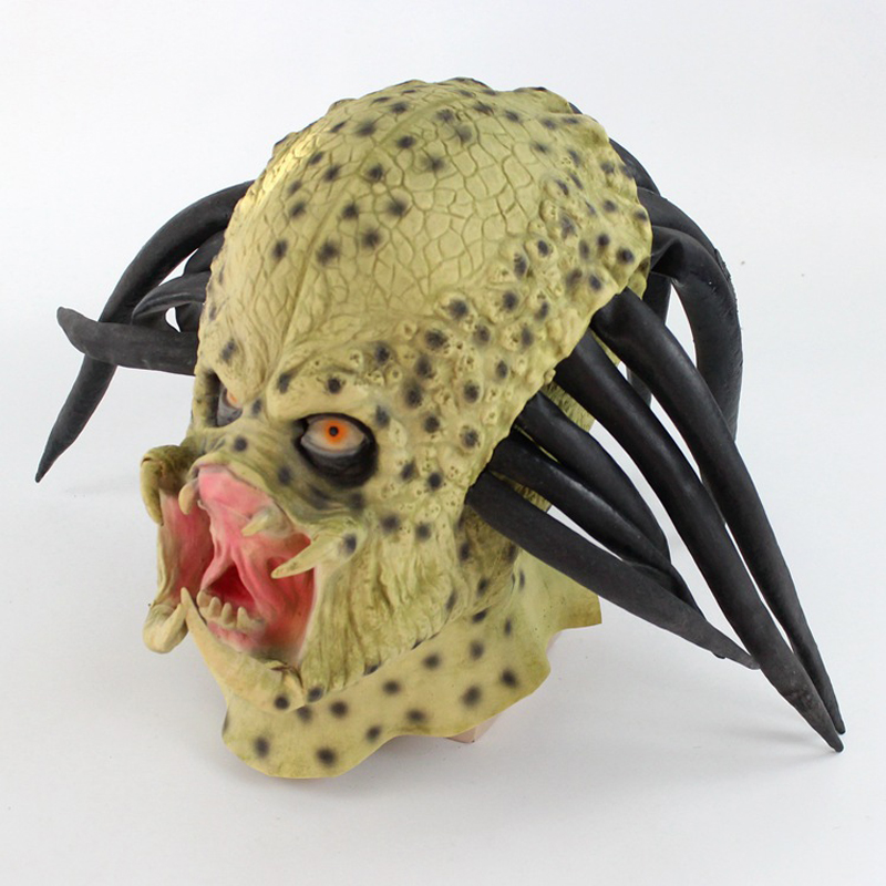 Lateks Predator Baş Maskesi Ge - Latex Alien Mask Realistic incelemesi ve fiyatı