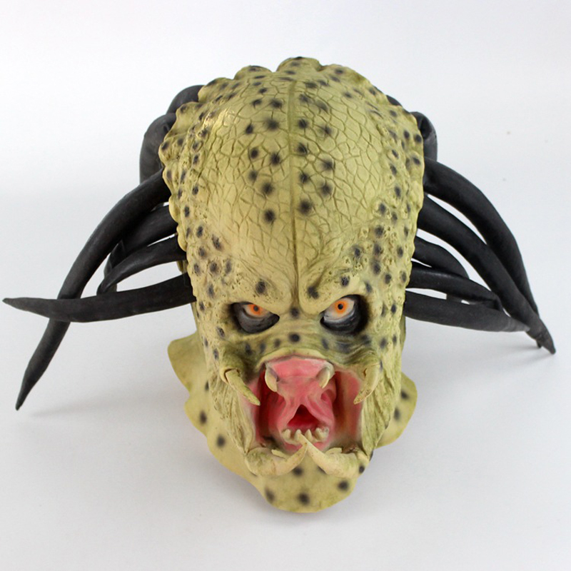Lateks Predator Baş Maskesi Ge - Latex Alien Mask Realistic incelemesi ve fiyatı