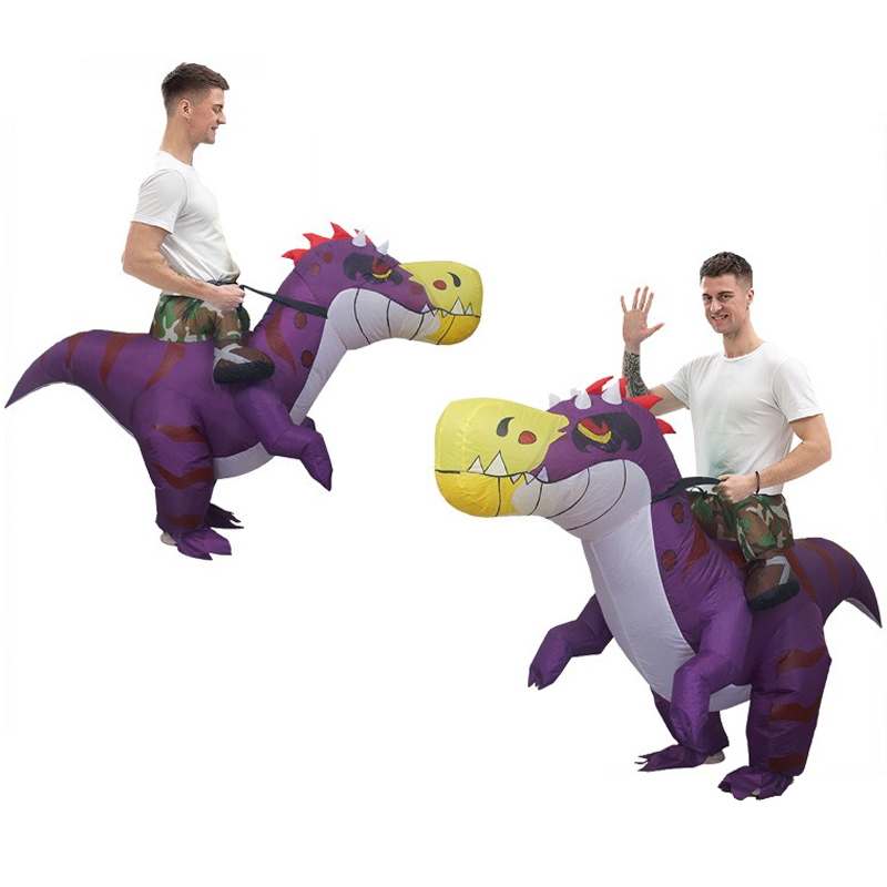 Cadılar bayramı Dinozor Şişme  - Inflatable Dinosaur Costume Adult incelemesi ve fiyatı