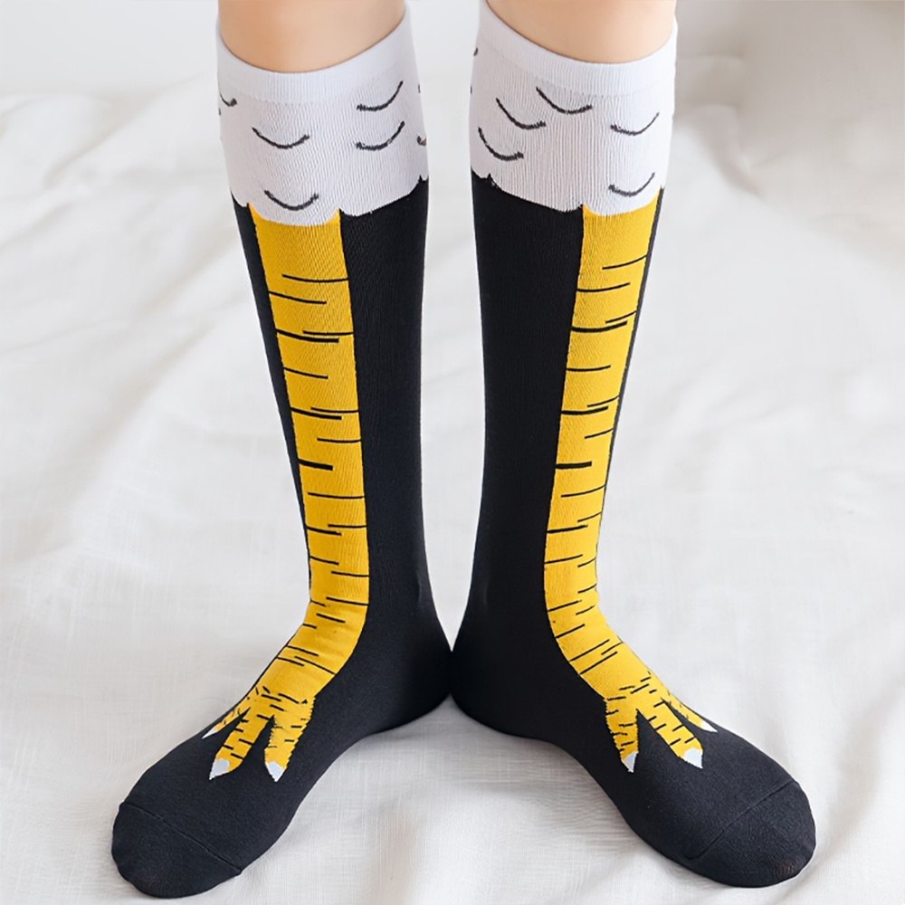 1/2/5/10 Çift Kadın Diz Üstü Ç - Funny Chicken Leg Socks incelemesi ve fiyatı