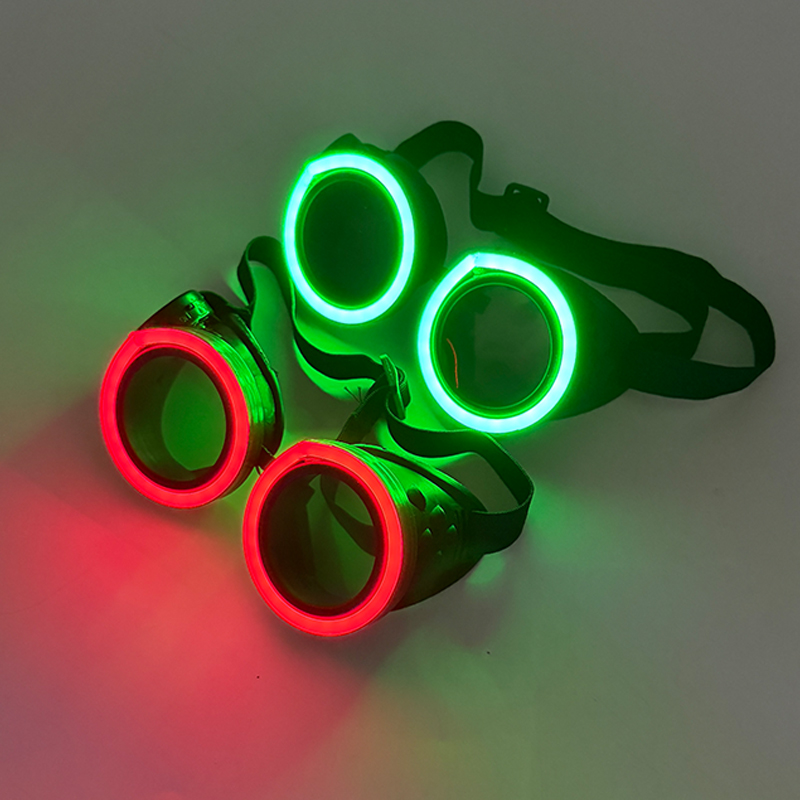 Yeni Gelen Yuvarlak Şekilli LE - Glow In The Dark Party Glasses incelemesi ve fiyatı