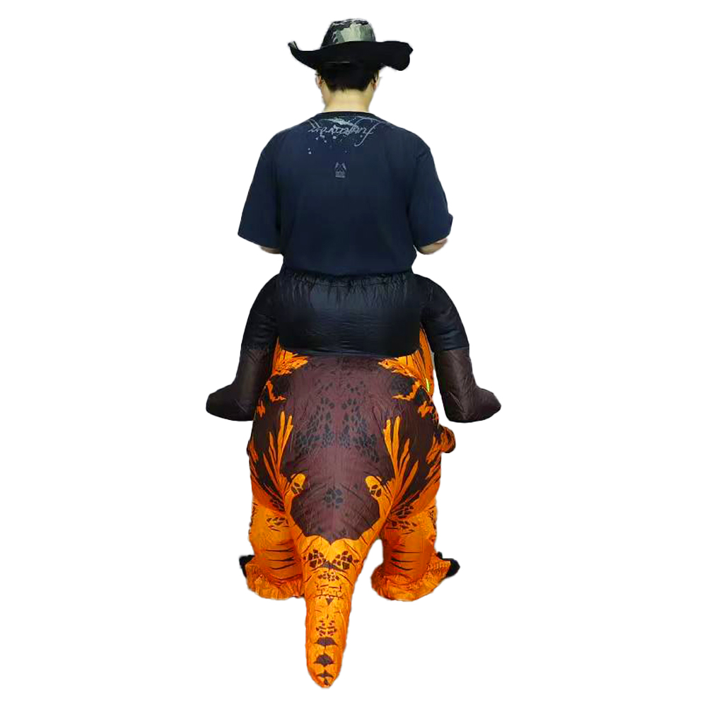 Sürüş Kostümü Şişme Dinozor T- - Inflatable Dinosaur Costume Adult incelemesi ve fiyatı