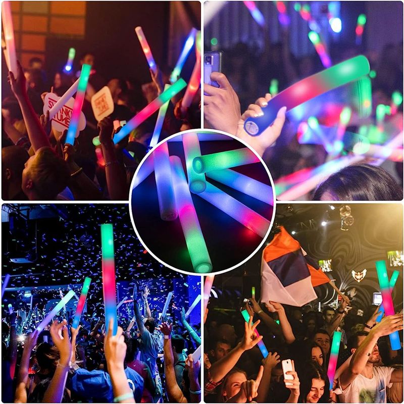 【Big Deal】Karanlıkta Parlayan  - Flashing Led Foam Sticks Party incelemesi ve fiyatı