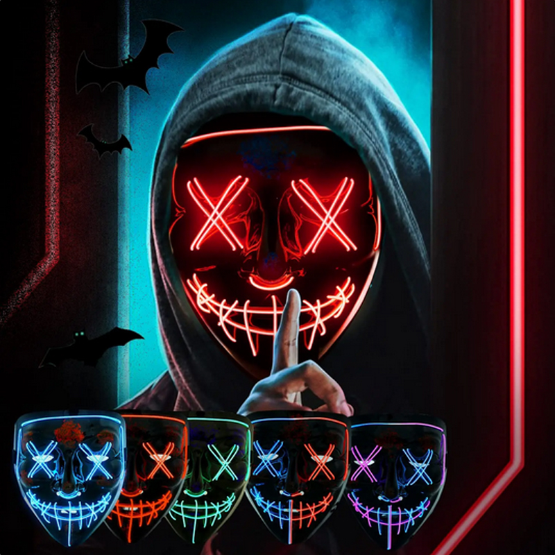 Cadılar Bayramı Korkunç Vendet - Led Purge Mask Halloween incelemesi ve fiyatı