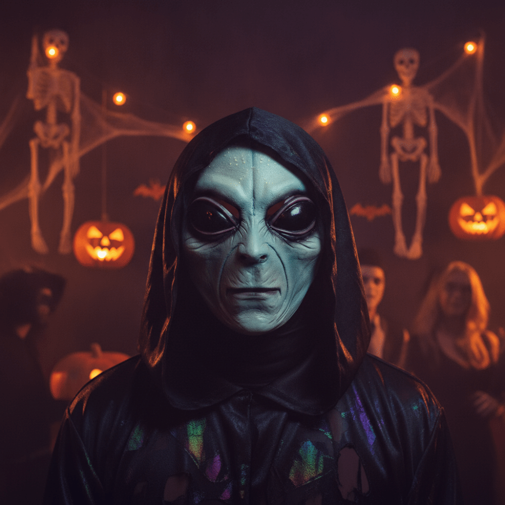 Lateks Malzeme Uzaylı Maskesi  - Latex Alien Mask Realistic incelemesi ve fiyatı