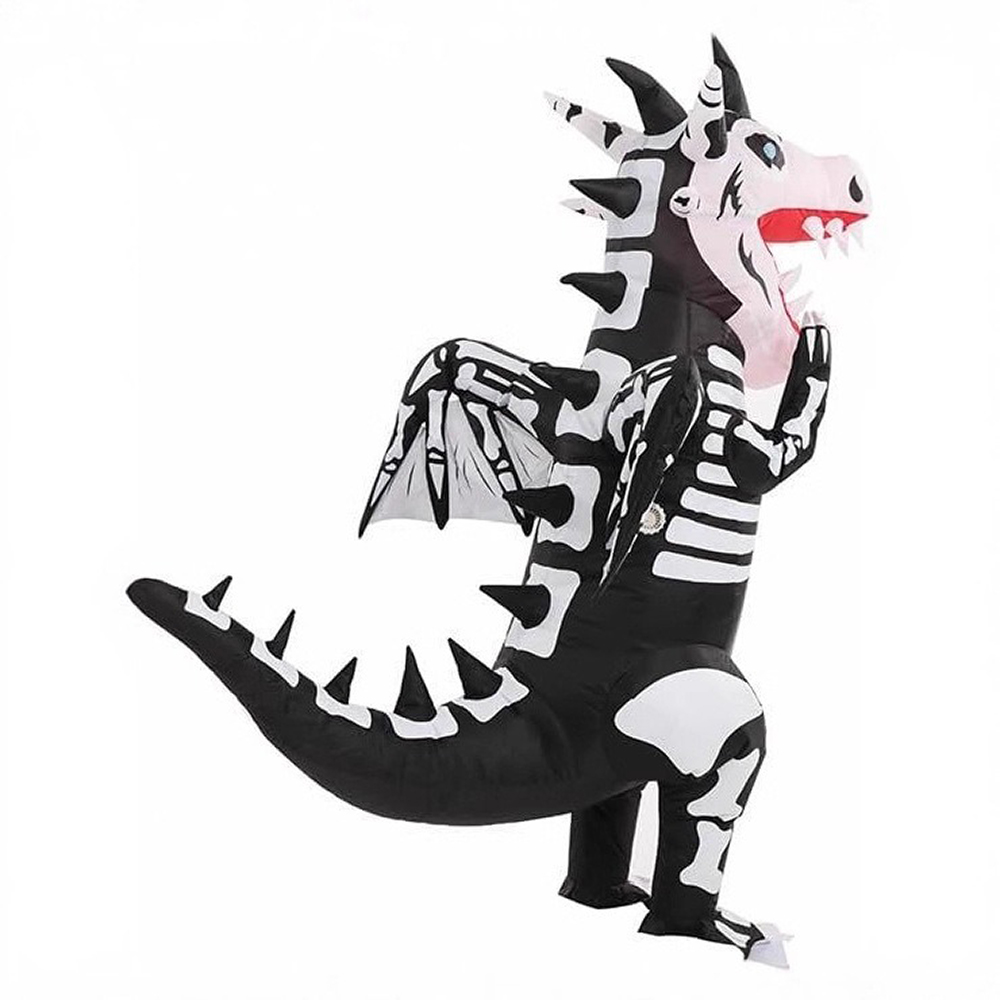 Cadılar Bayramı Partisi Siyah  - Inflatable Dinosaur Costume Adult incelemesi ve fiyatı