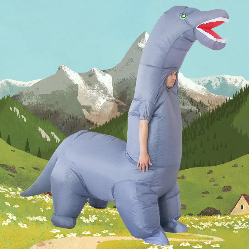 2024 Yeni Şişme Dinozor Kostüm - Inflatable Dinosaur Costume Adult incelemesi ve fiyatı