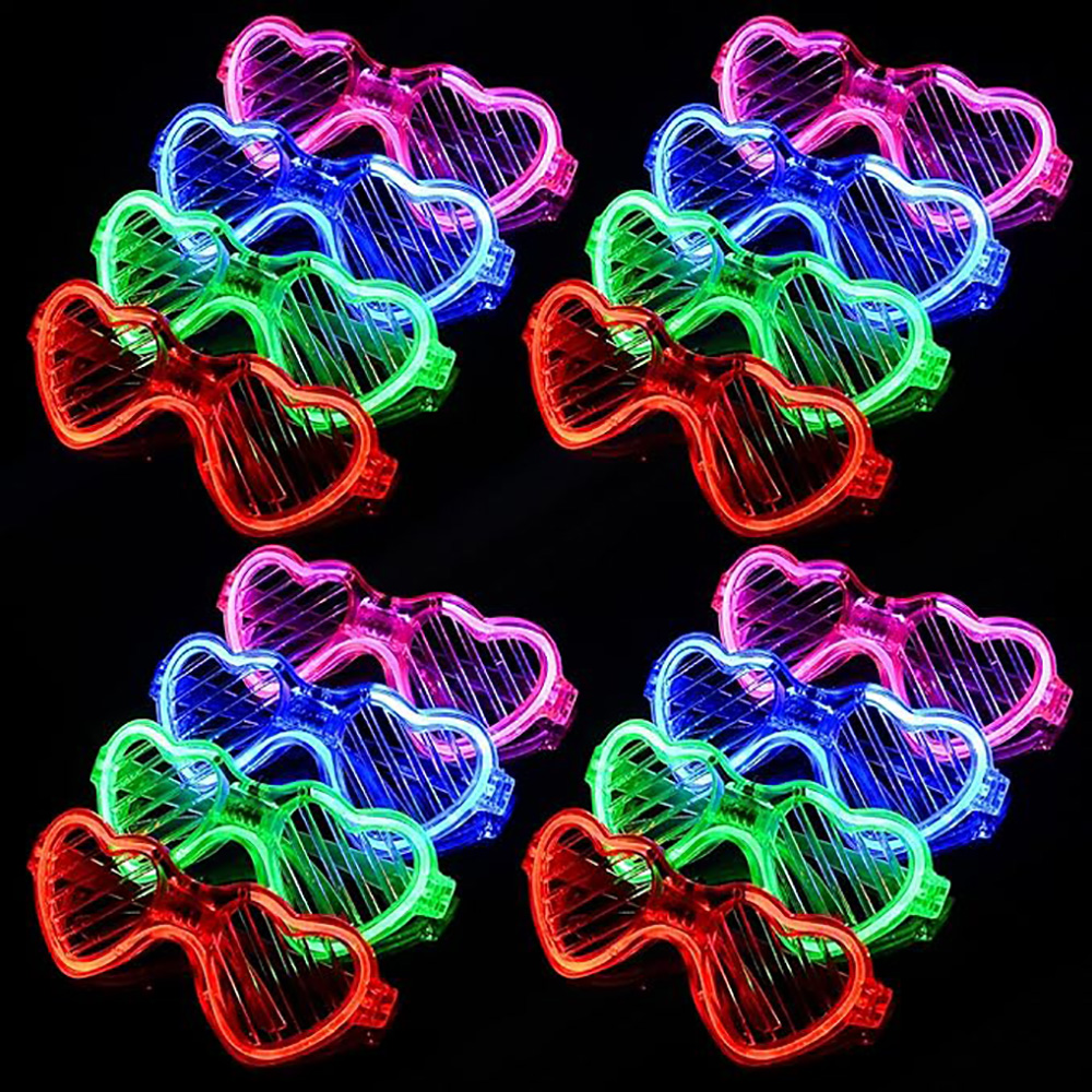 5/10/20/30/50 Toplu Light Up G - Glow In The Dark Party Glasses incelemesi ve fiyatı