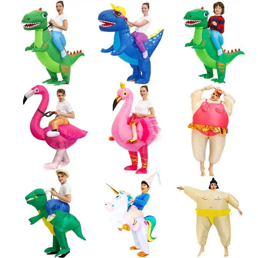 Parti Sıcak Kostümleri Maskot  - Inflatable Dinosaur Costume Adult incelemesi ve fiyatı