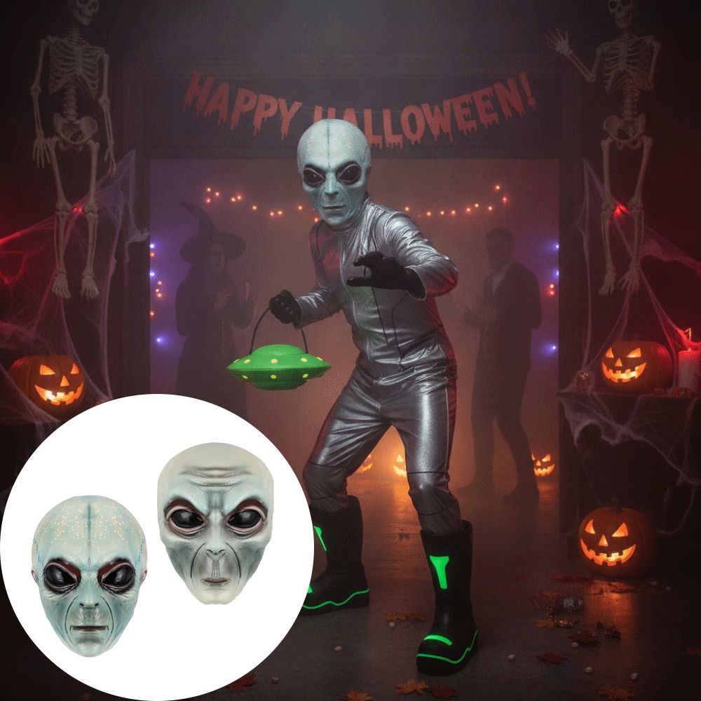 Lateks Malzeme Uzaylı Maskesi  - Latex Alien Mask Realistic incelemesi ve fiyatı