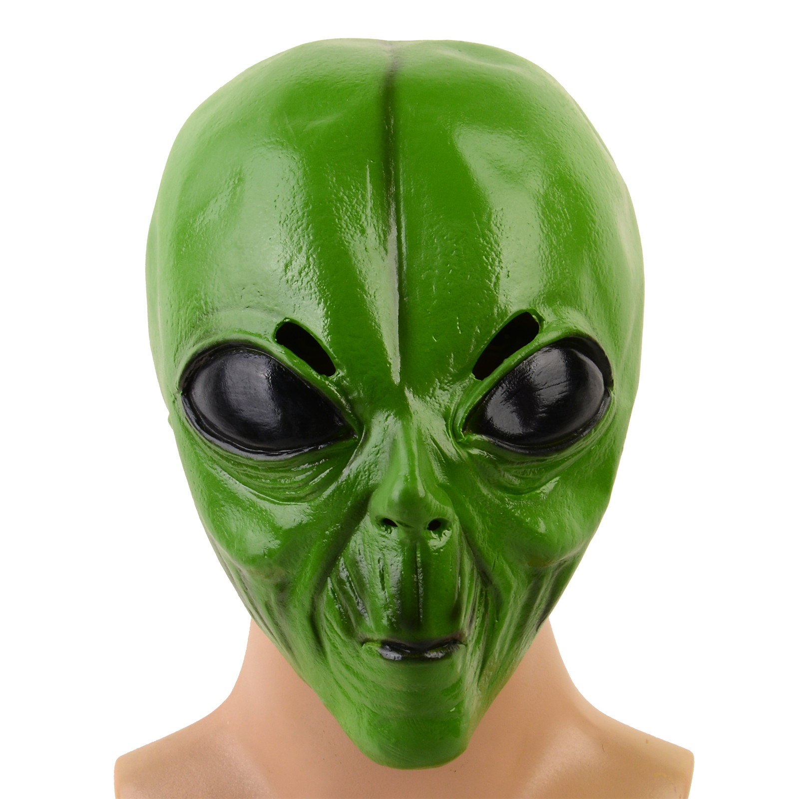 1 adet Gerçekçi Lateks Yeşil U - Latex Alien Mask Realistic incelemesi ve fiyatı