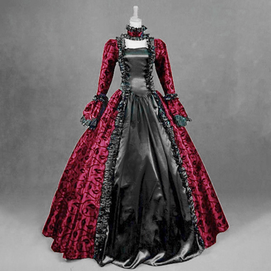 Kadınlar Vintage Zarif Elbise  - Medieval Renaissance Dress Women incelemesi ve fiyatı