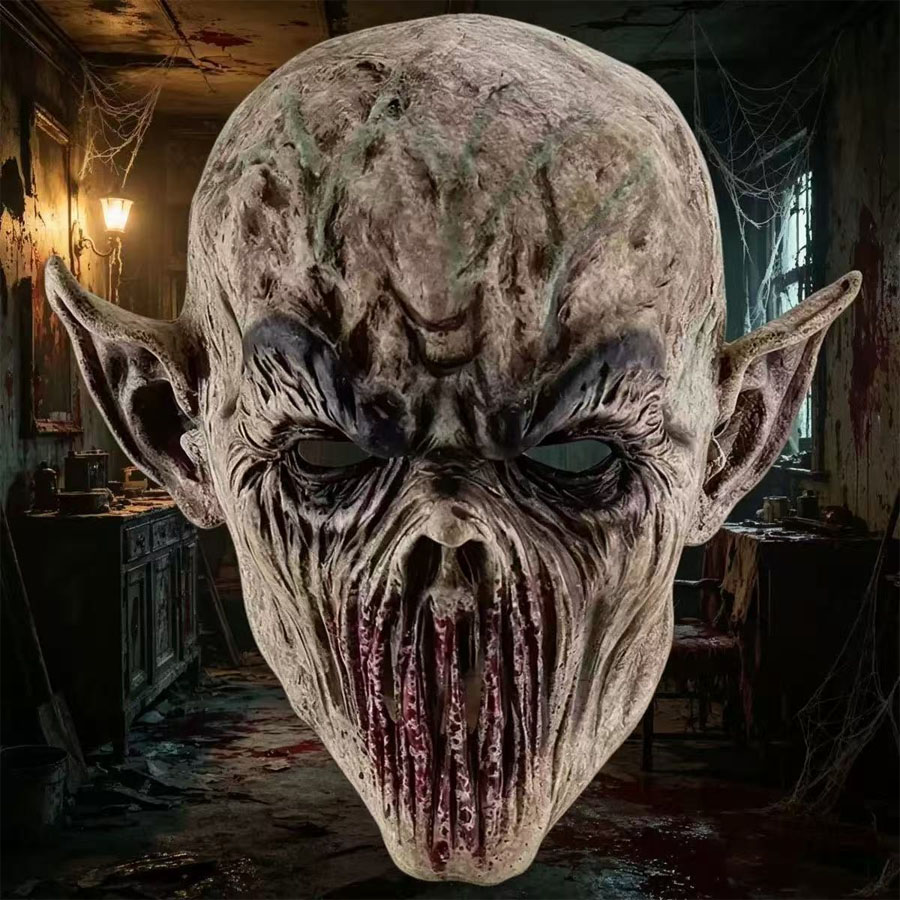 Cadılar Bayramı Korkunç Canava - Latex Alien Mask Realistic incelemesi ve fiyatı