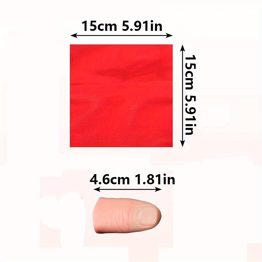 1 takım Eşarp-Vanish Sihirli B - Thumb Tip Magic Trick Set incelemesi ve fiyatı
