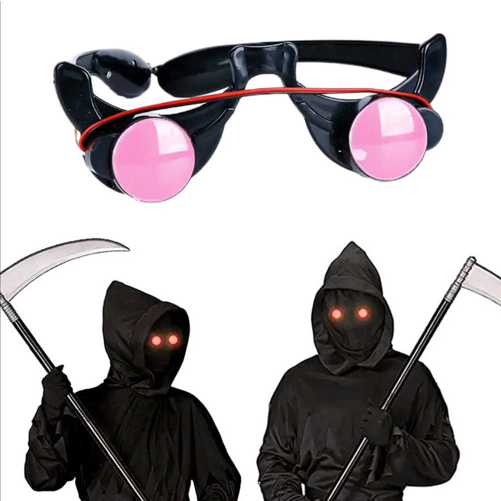 Cadılar bayramı korku kırmızı  - Glow In The Dark Party Glasses incelemesi ve fiyatı