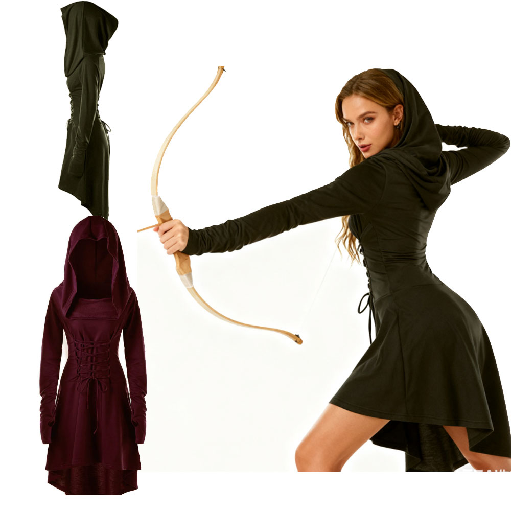 Ortaçağ Froest Kadın Okçu Kost - Medieval Renaissance Dress Women incelemesi ve fiyatı