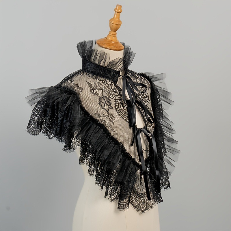 Gotik Tarzı Dantel Tül Sahte Y - Costumes incelemesi ve fiyatı