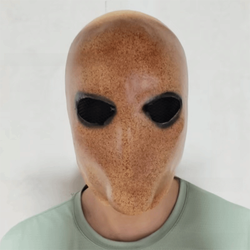 Yüzü olmayan adam Cadılar Bayr - Latex Alien Mask Realistic incelemesi ve fiyatı