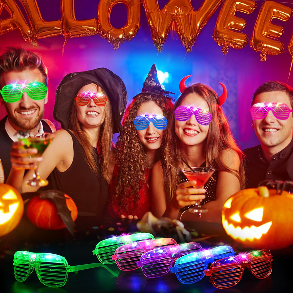 LED Gözlük 6 Neon Renk Karanlı - Glow In The Dark Party Glasses incelemesi ve fiyatı