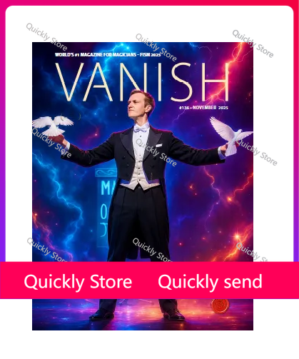 Vanish Magazine 136 Sihir numa - Magic Tricks incelemesi ve fiyatı