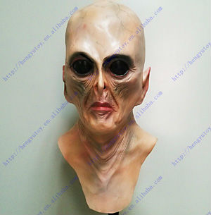 Deluxe Uzaylı Maskesi Gerçekçi - Latex Alien Mask Realistic incelemesi ve fiyatı