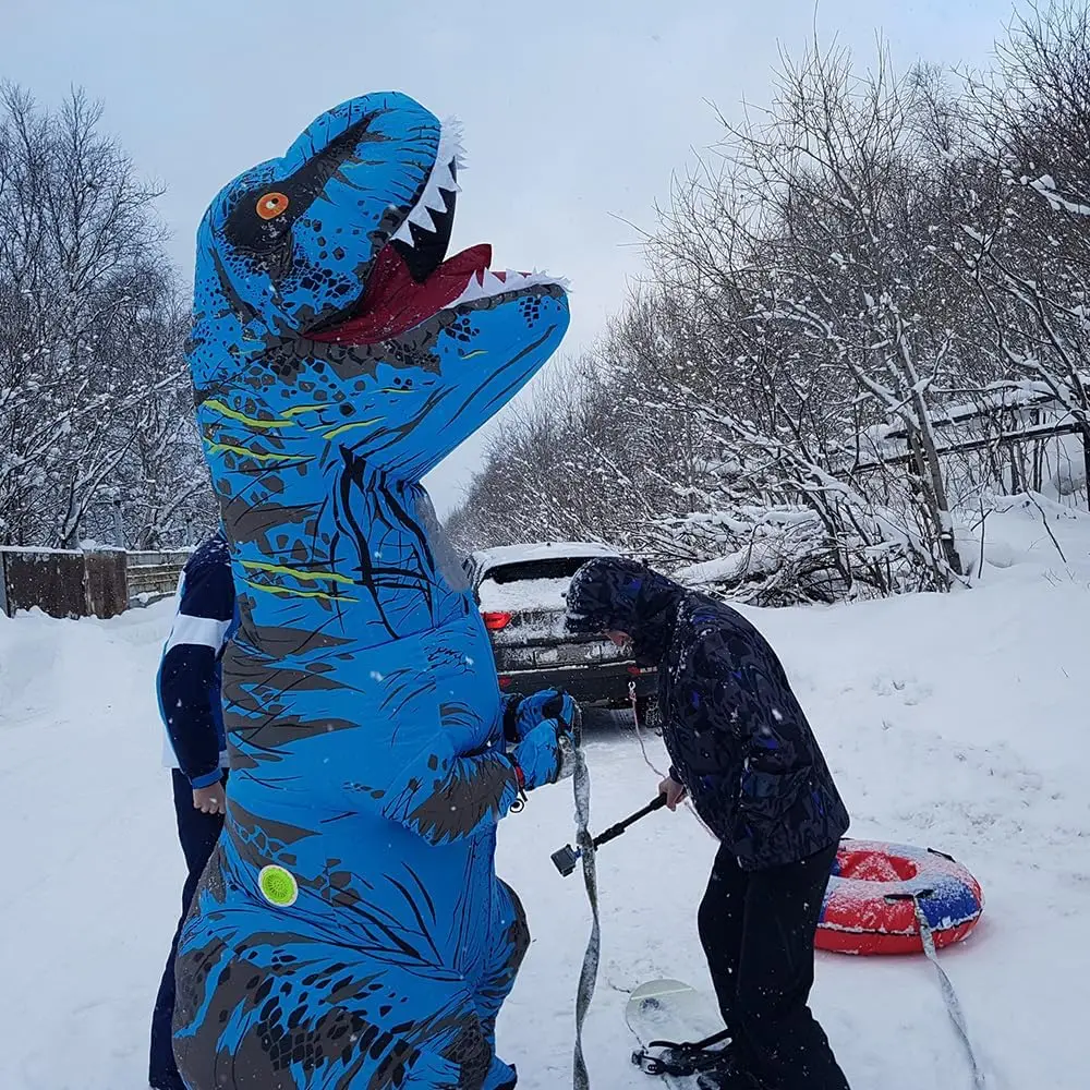 Tyrannosaurus Şişme Dinozor Ko - Inflatable Dinosaur Costume Adult incelemesi ve fiyatı