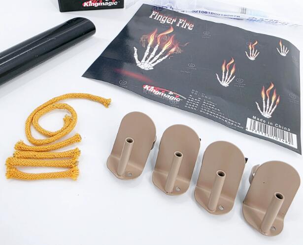 4 adet/takım Parmak Ateşi Sihi - Thumb Tip Magic Trick Set incelemesi ve fiyatı