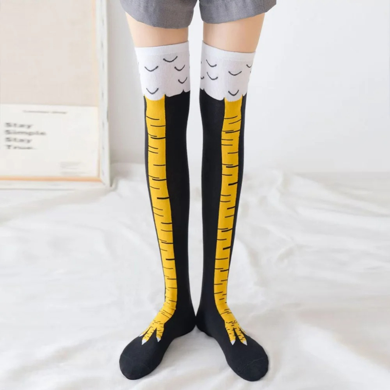 Tavuk Pençesi Uzun Çoraplar Ka - Funny Chicken Leg Socks incelemesi ve fiyatı